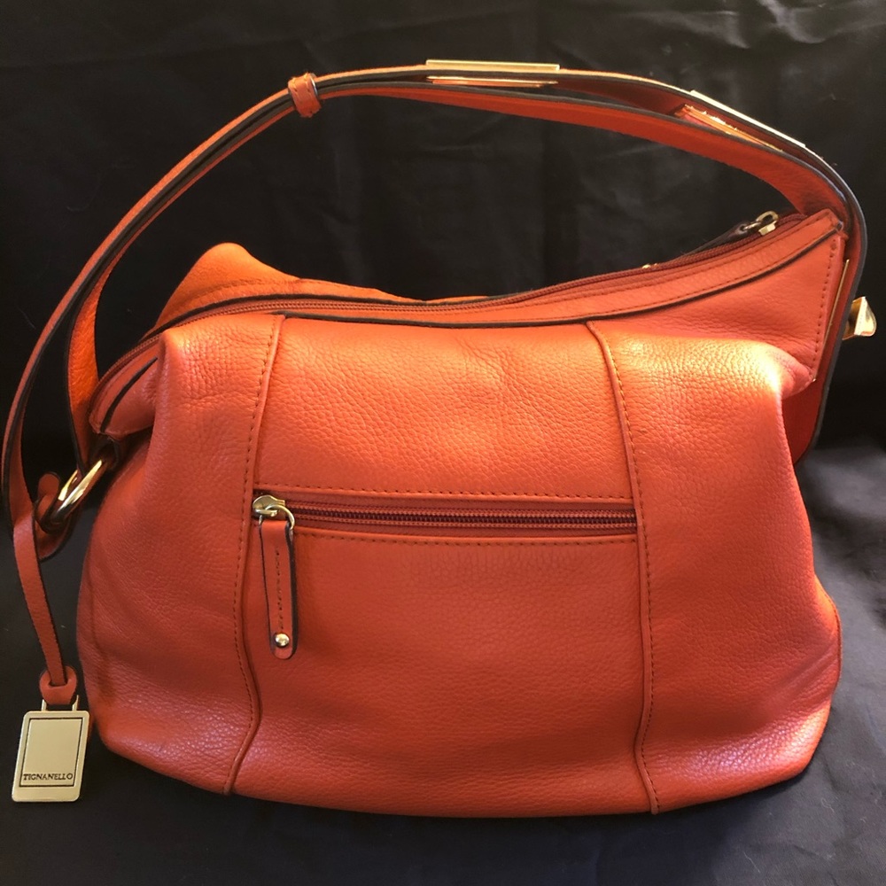 Tignanello Leather Hobo Bag